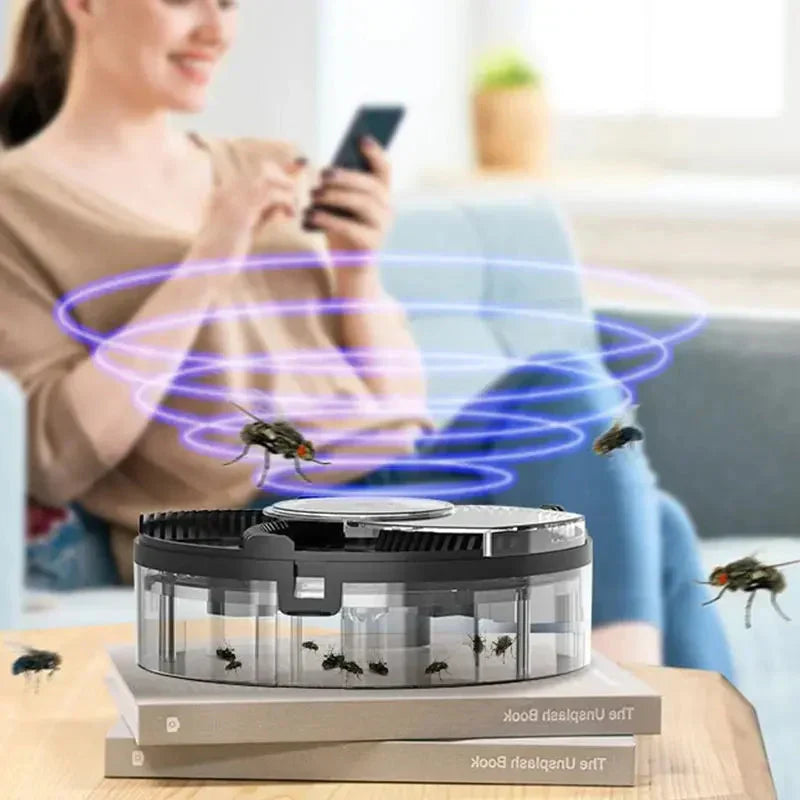 🪰🗑️ Automatische Fliegenfalle für Zuhause – Die effektive Lösung gegen Fliegen im Haus und im Restaurant!
