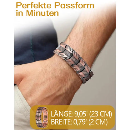 Kupfer-Magnetarmband – Lindert Müdigkeit und fördert die Durchblutung