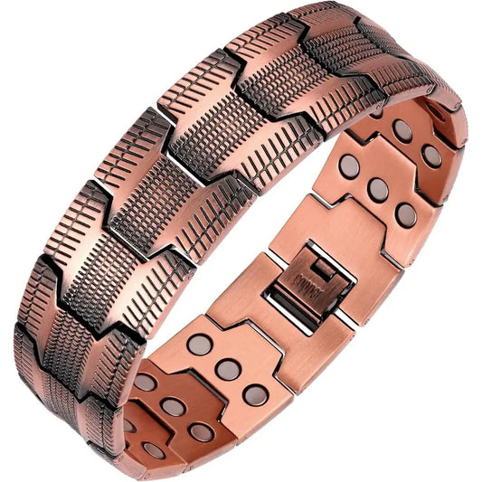 Kupfer-Magnetarmband – Lindert Müdigkeit und fördert die Durchblutung