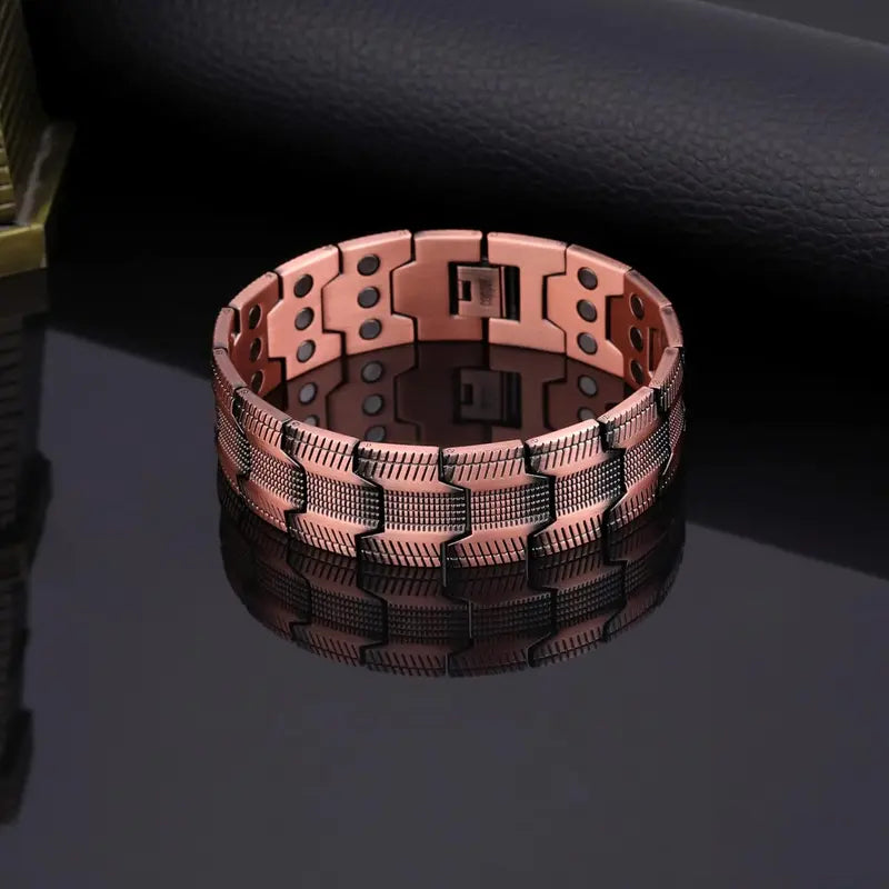 Kupfer-Magnetarmband – Lindert Müdigkeit und fördert die Durchblutung